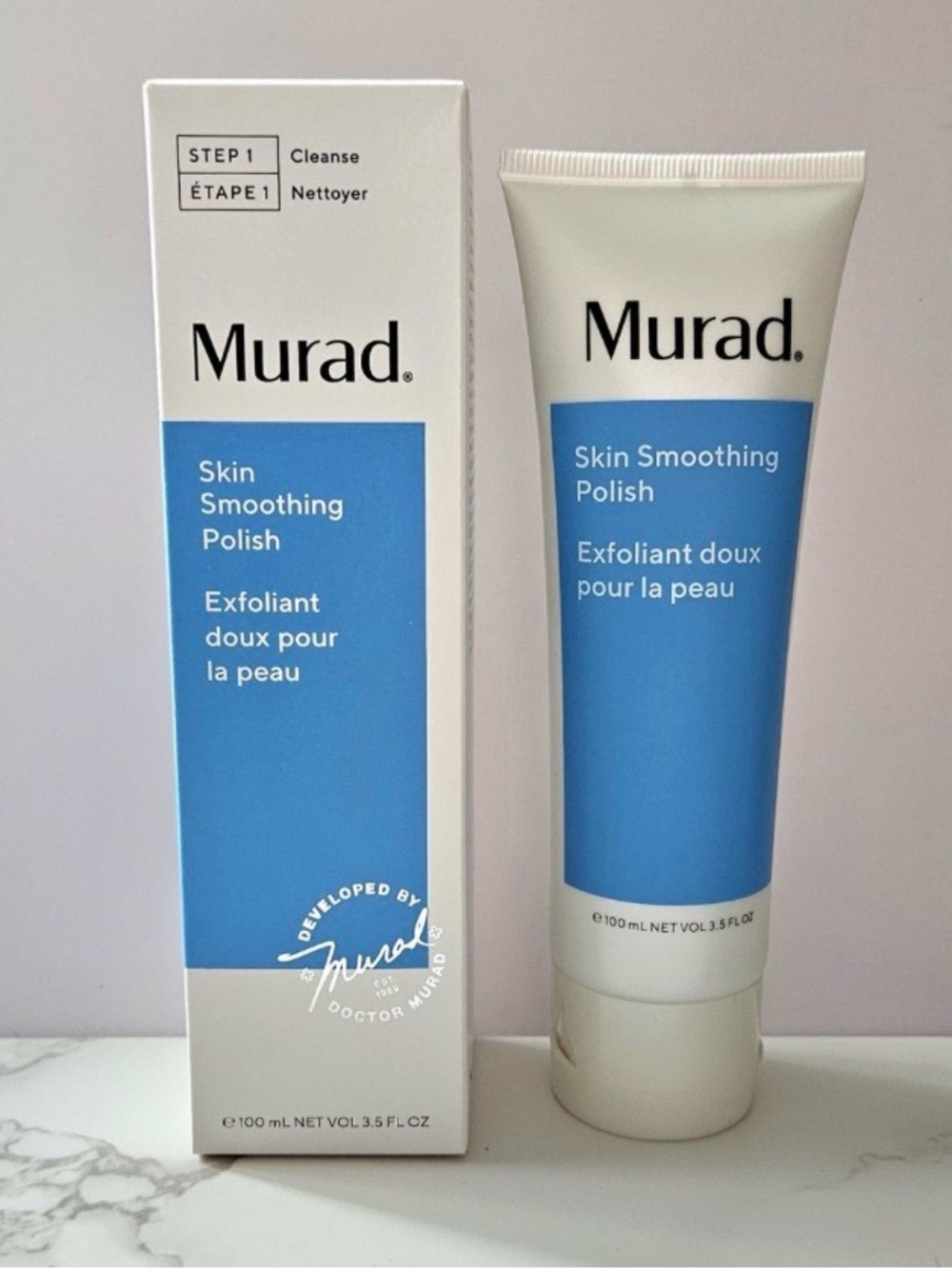 Murad Skin Smoothing Polish Exfoliant - Blue & White